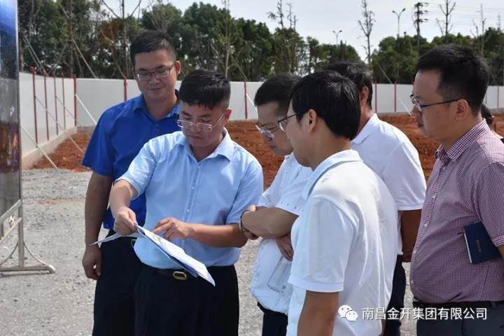 乐鱼(中国)高管现场调度 大力推进项目建设