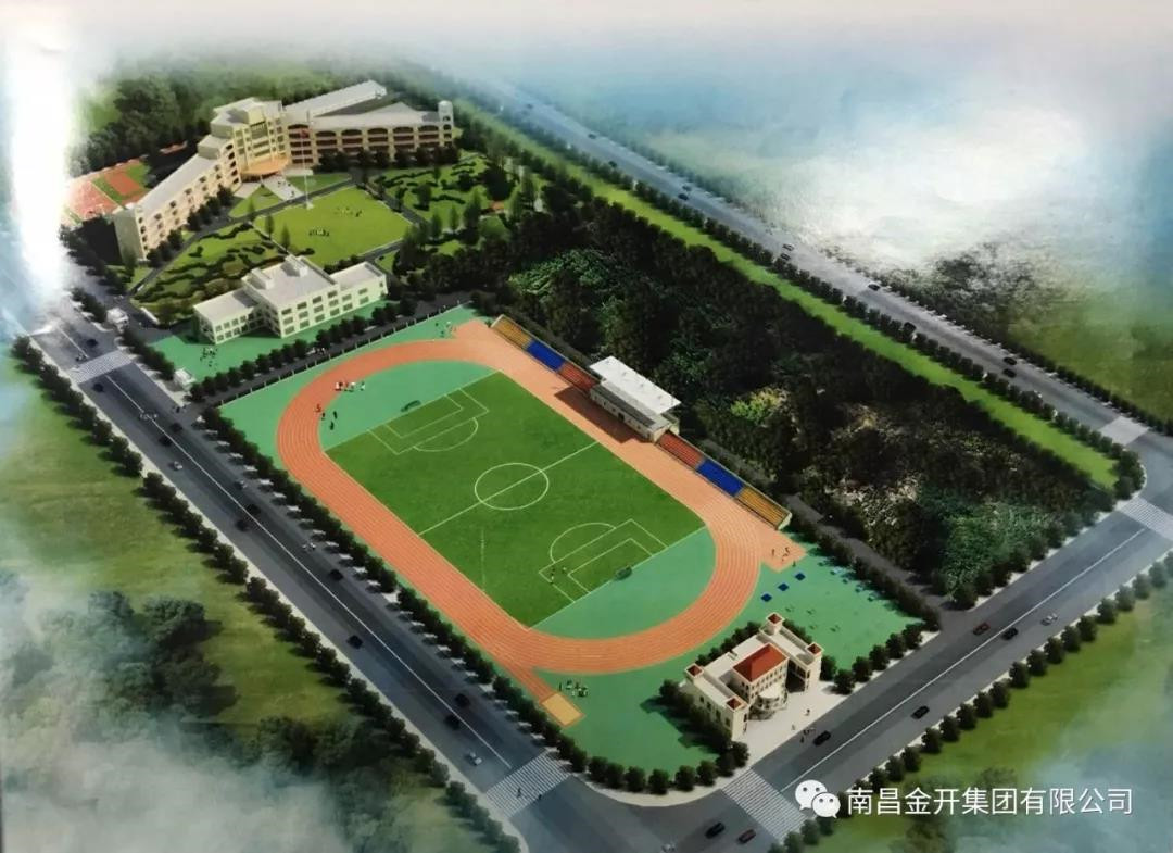白水湖学校运动场新建工程全面完工