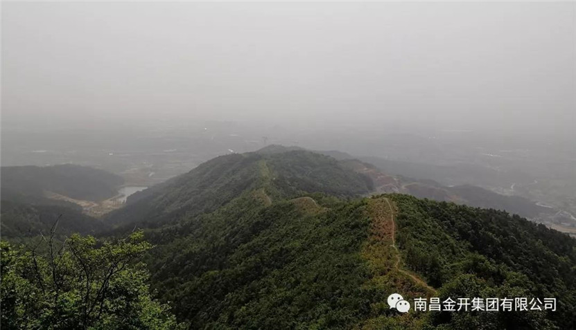 设计院公司工会举办春季登山健身活动