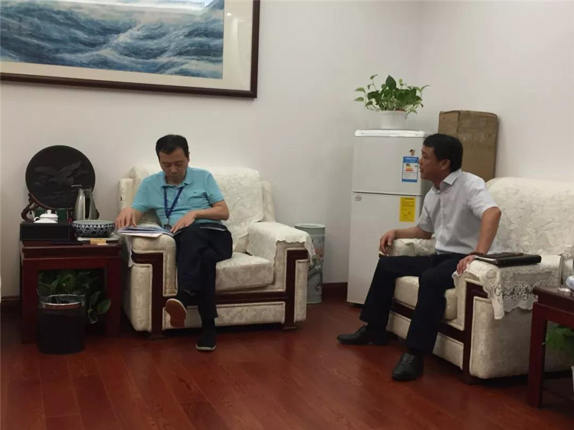 金力公司总经理叶人齐拜会省水利投资乐鱼(中国)董事长齐伟