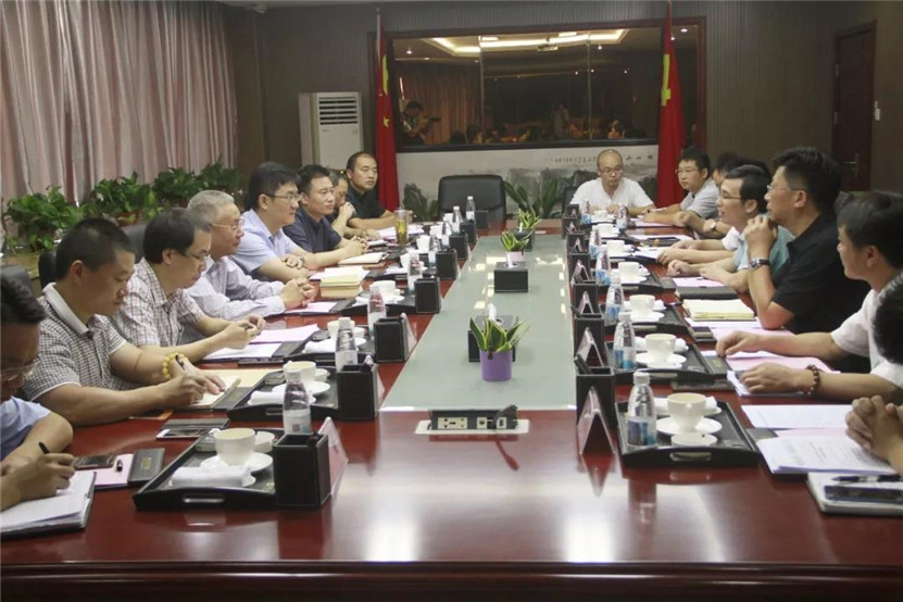 金开乐鱼(中国)与上海建工二建乐鱼(中国)共同召开项目座谈会