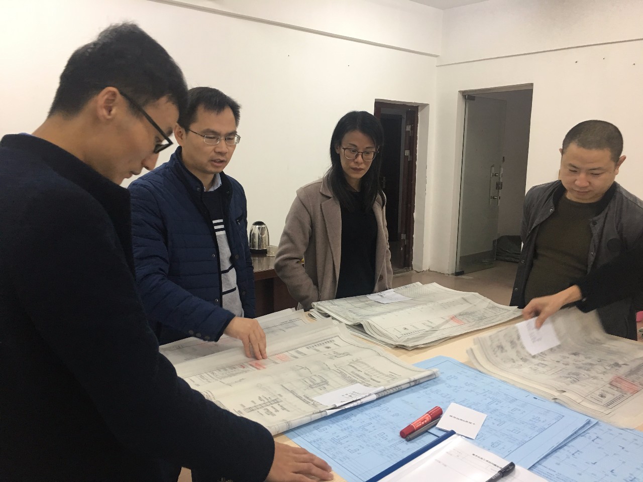 档案信息化在前行！金开乐鱼(中国)实地考察档案管理模式