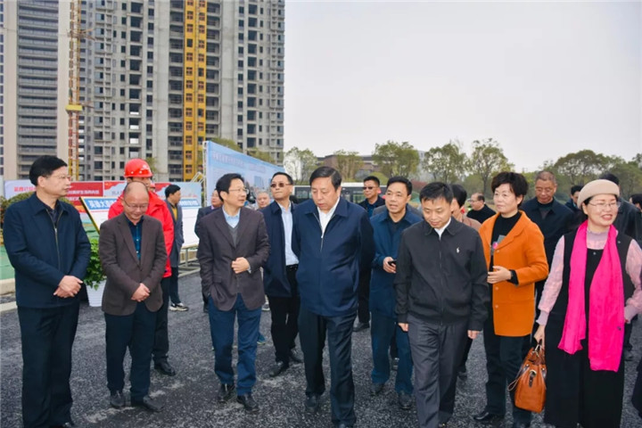 市政协主席周关一行调研英雄大道提升改造工程项目