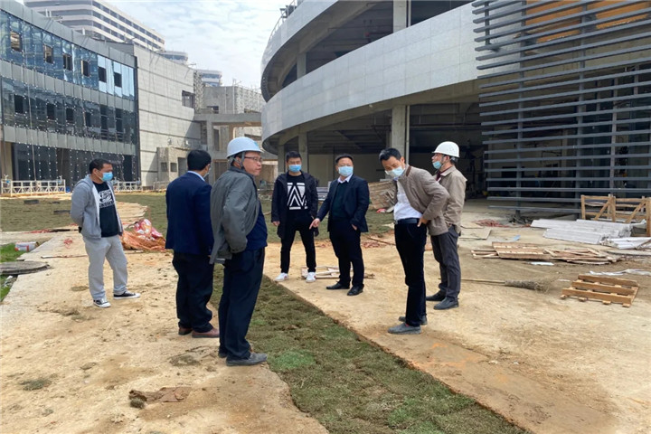 乐鱼(中国)副总经理胡许亮督导推进儒乐湖片区重大重点项目建设