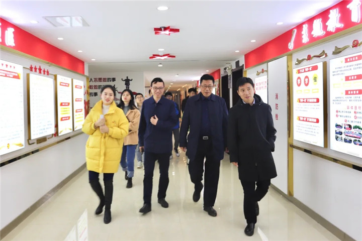 团市委书记刘众星一行深入金开乐鱼(中国)调研指导共青团工作