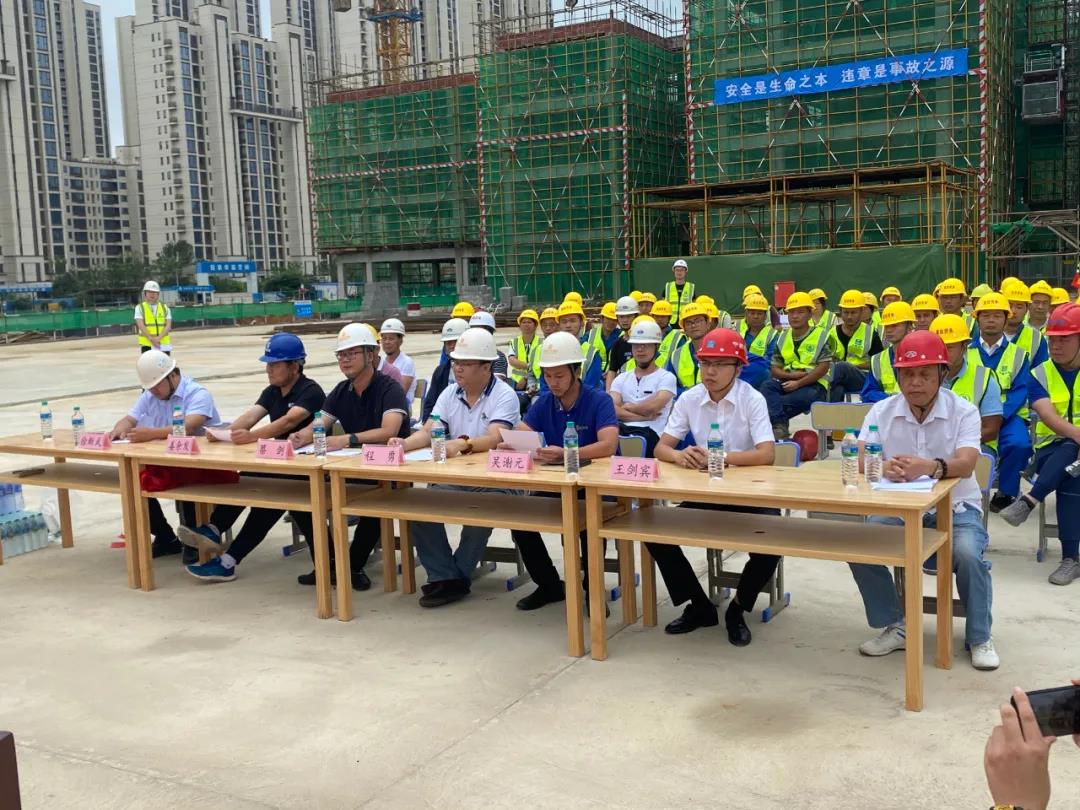 金开乐鱼(中国)联合中建五局开展“高处坠落应急救援演练”活动