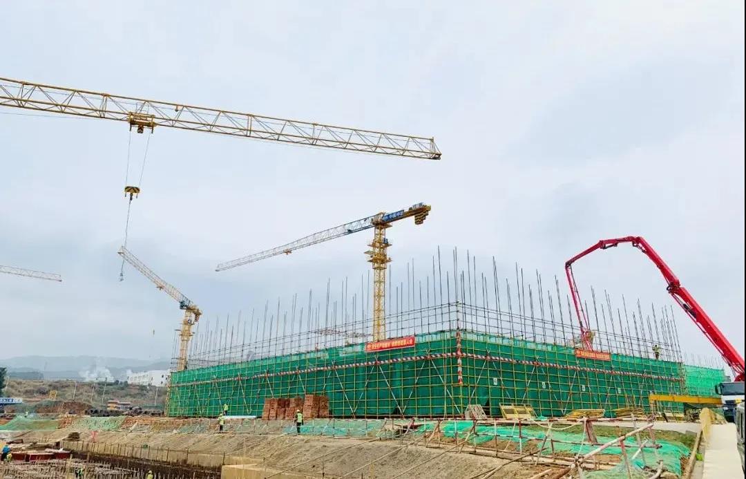 创客绿色科技产业园全面进入主体结构施工阶段