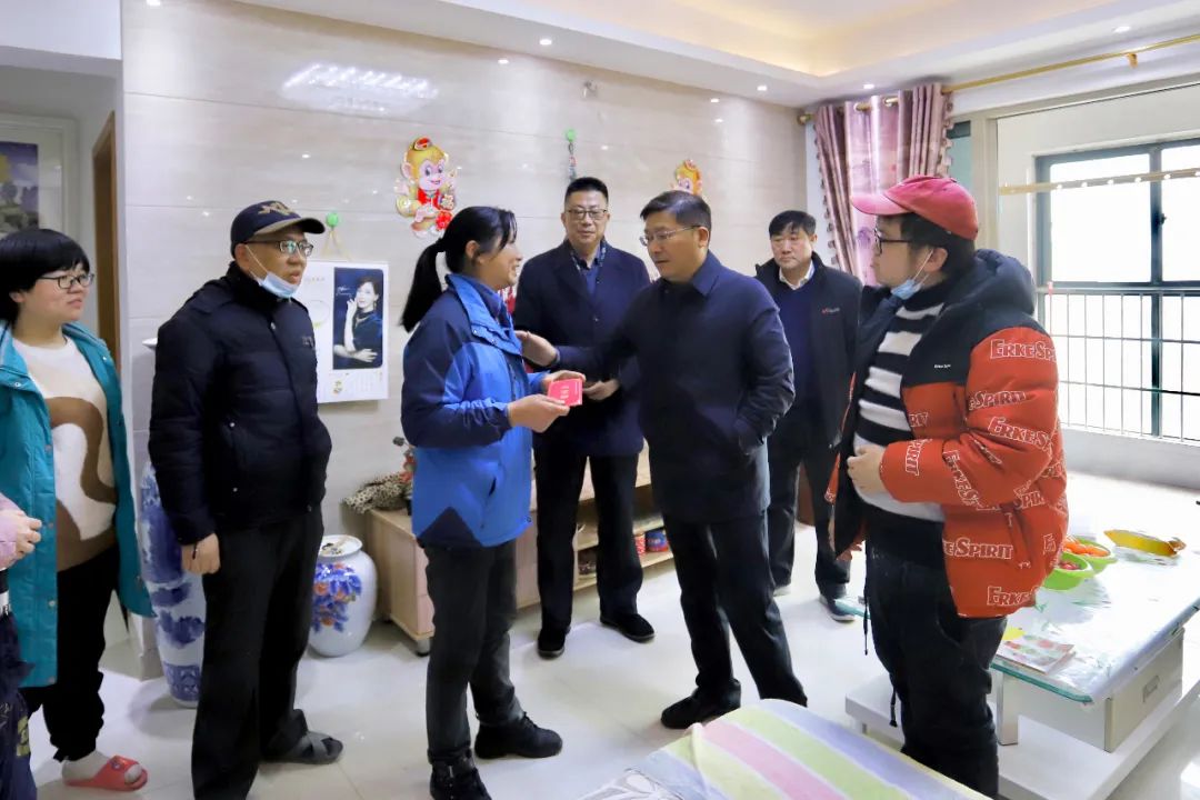 金开乐鱼(中国)开展春节前走访慰问活动