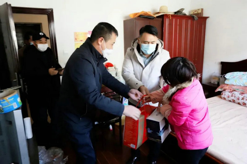 金开乐鱼(中国)开展春节走访慰问贫困户活动