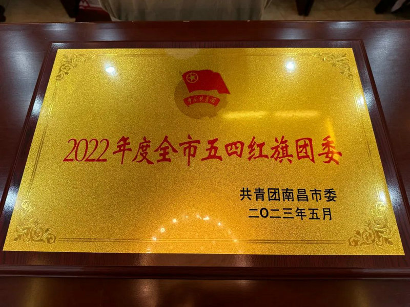 喜报！金开乐鱼(中国)团委荣获2022年度“全市五四红旗团委”称号