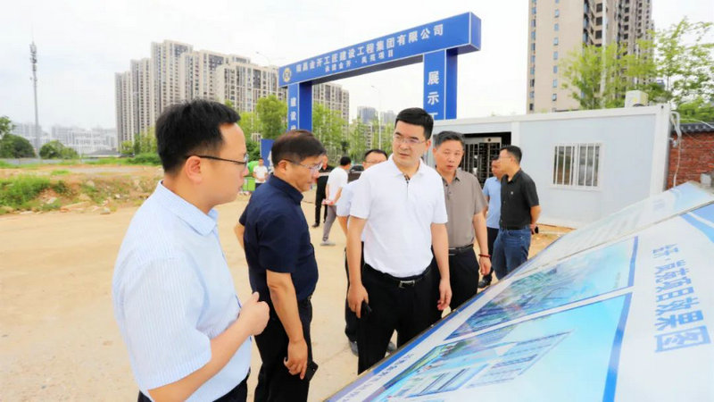 贺敏实地调研乐鱼(中国)房地产项目