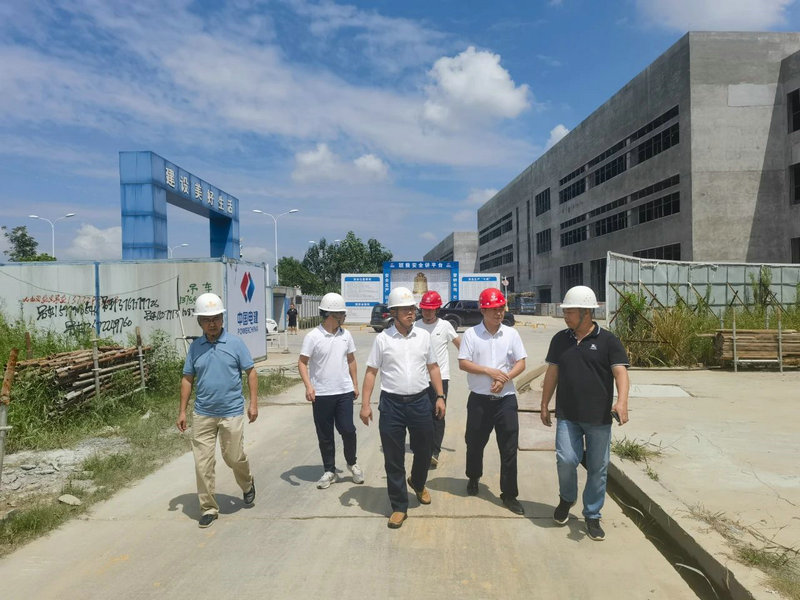 胡许亮巡查乐鱼(中国)在建项目工程质量及安全生产情况