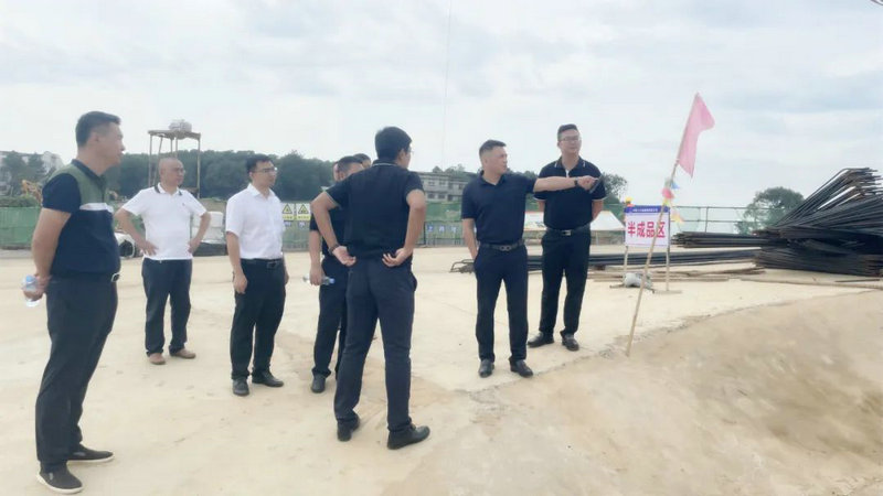 李茶根调研督导乐鱼(中国)重点项目建设及安全生产工作