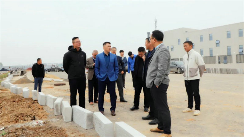 李茶根调研乐鱼(中国)项目建设情况